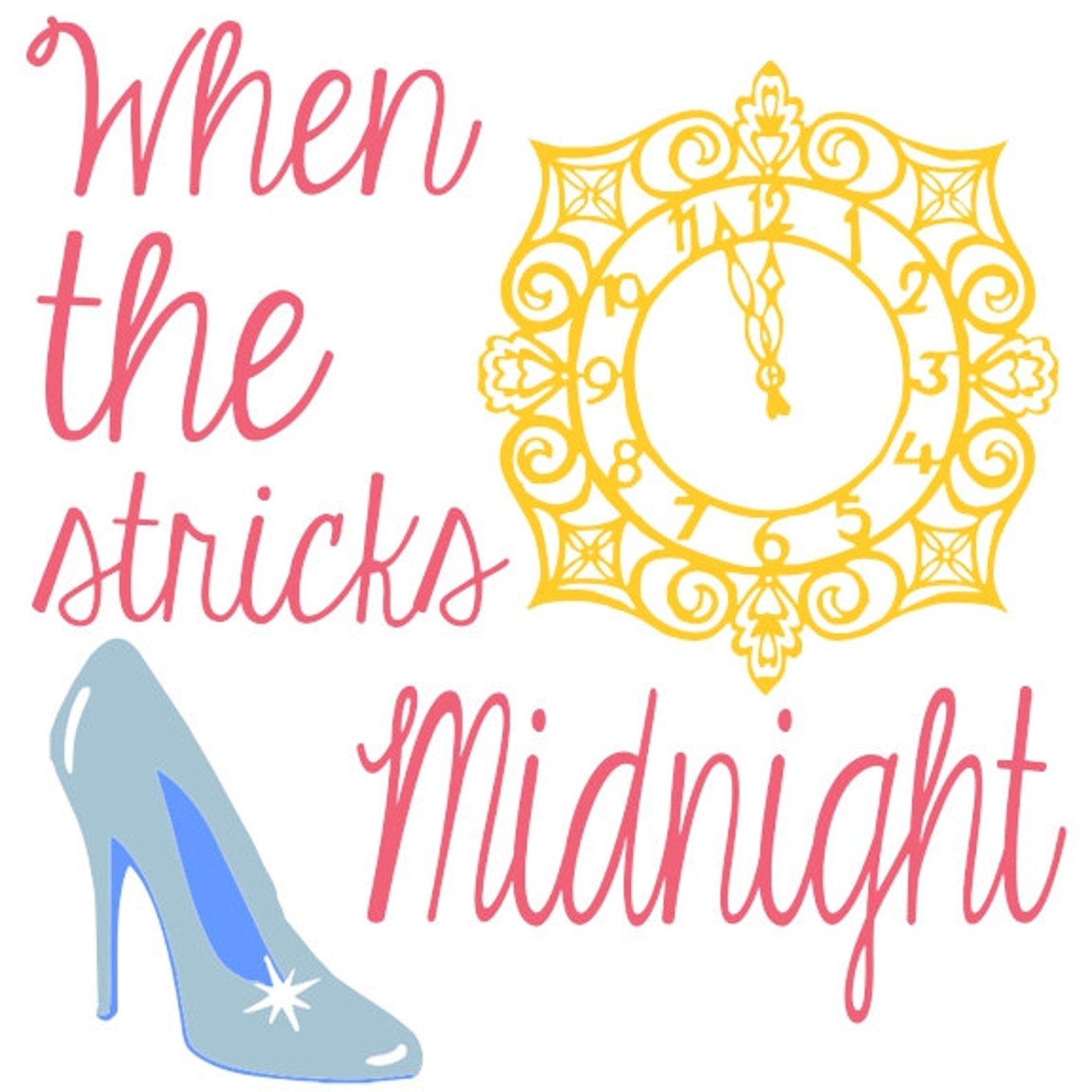 When the clock strikes midnight Etsy