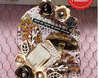 Handmade Keepsake Gift Card with Wooden Stand