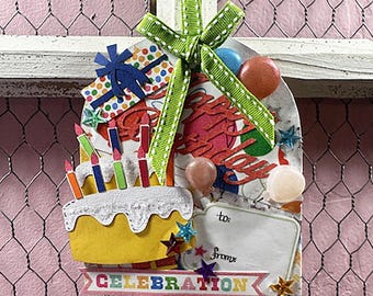 Handmade Keepsake Gift Card with Wooden Stand
