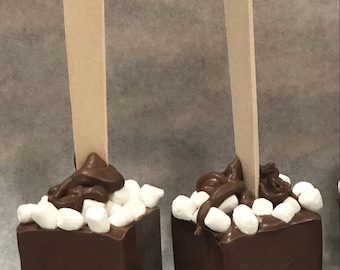 Ghirardelli Milk Chocolate Hot Cocoa Spoons: Party Favors