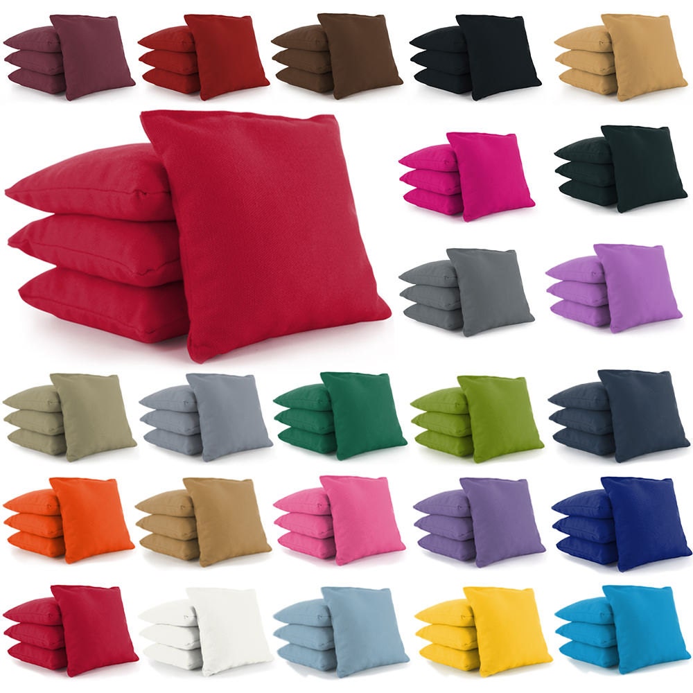 Set of 8 CORNHOLE BAGS PICK YOUR TEAMS ACA Regulation Top Quality Handmade! 