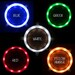 Cornhole Lights Set of 2 - Bean Bag Toss Lights, Bright Corn Hole LED Ring Lights, Mix Colors - Free Shipping 