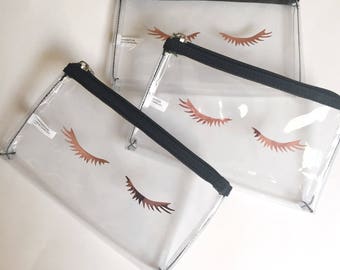 Lashes Makeup Bag Black Noir Lash Lounge