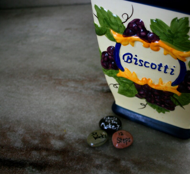 12 Steps Recovery Gifts Painted Pebbles AA Sponsor Gift Etsy UK