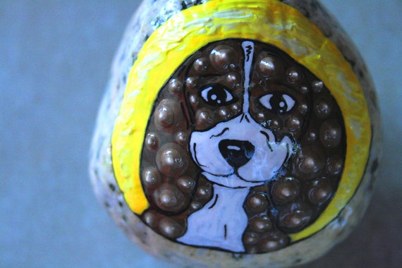 Dog Breeds Artwork Beagle Large Beach Rock Door Stop Gifts Etsy