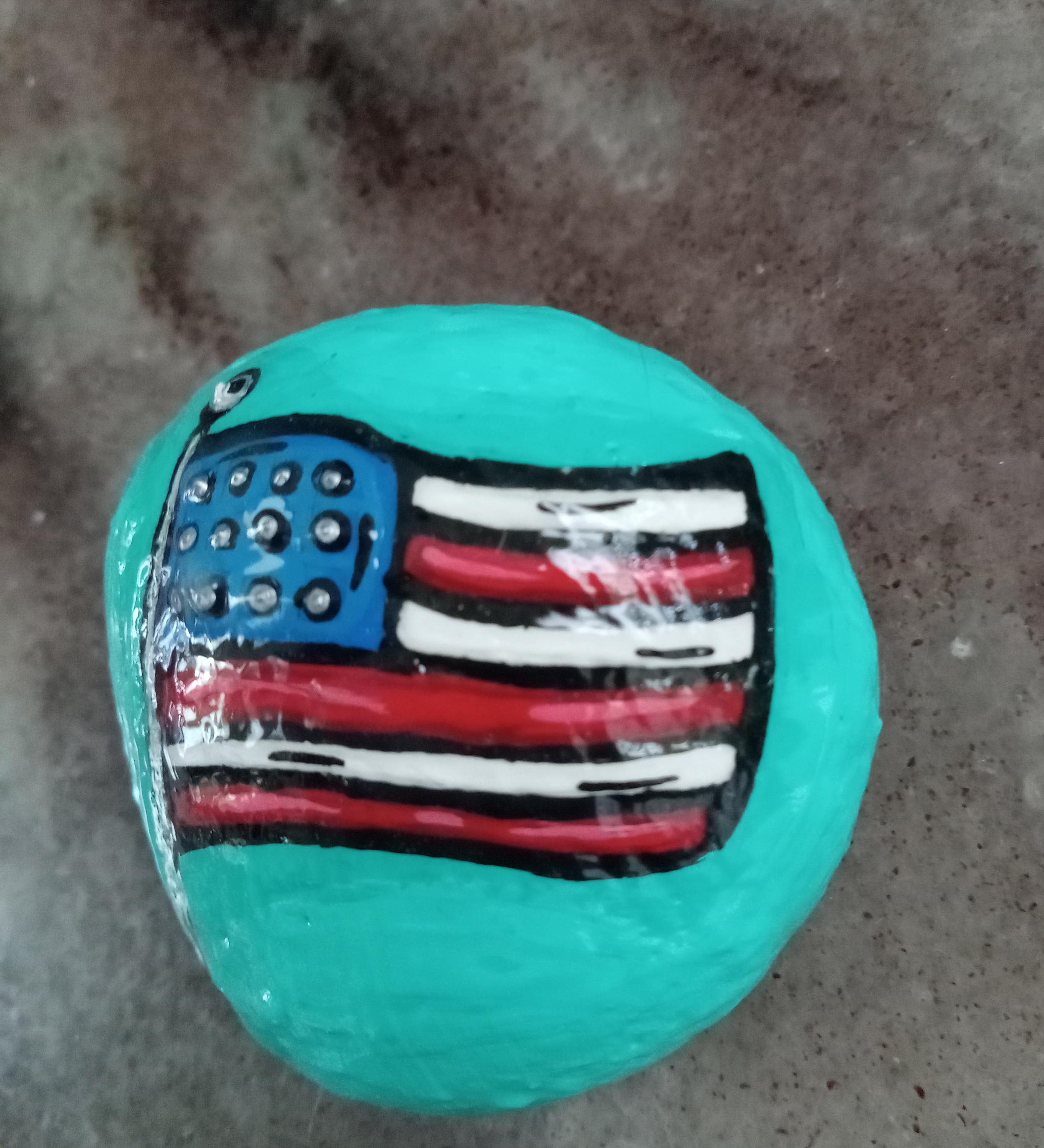 American Flag Red White and Blue Design, Old Glory Fourth of July