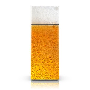 Kühlschrank Aufkleber Mini-Kühlschrank Aufkleber Beer Safe / Beer Safe  Fridge Wrap / Man Cave Fridge Wrap / Kühlschrank Wraps - .de