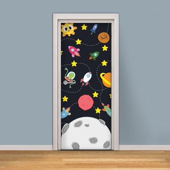 Wall Decal Photo Montage Personalized Photo Collage on Adhesive Vinyl Fridge Sticker Door Wrap Use as Wallpaper