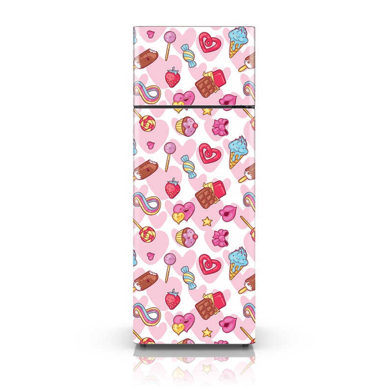 Fridge Wrap / Peel And Stick Removable Wallpaper / Self Etsy