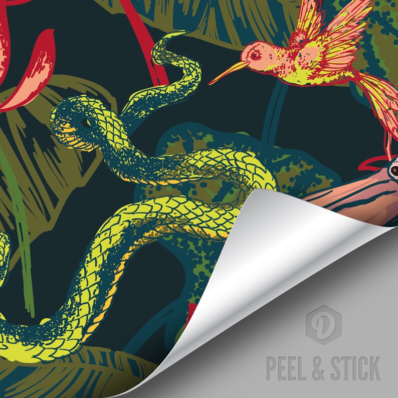 Fridge Sticker Peel And Stick Removable Wallpaper Self Etsy Canada