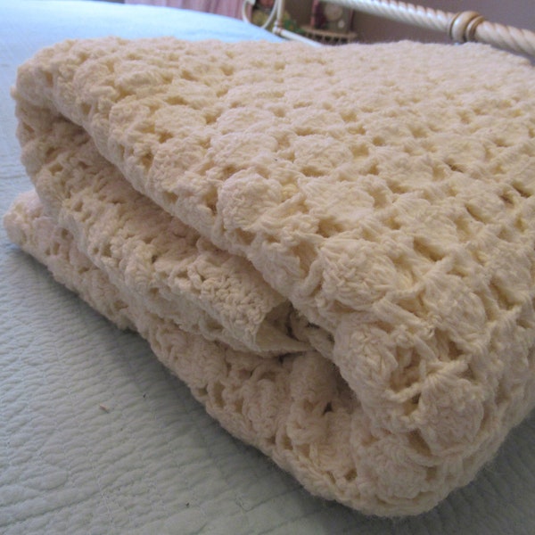 Wool Knit Blanket Etsy