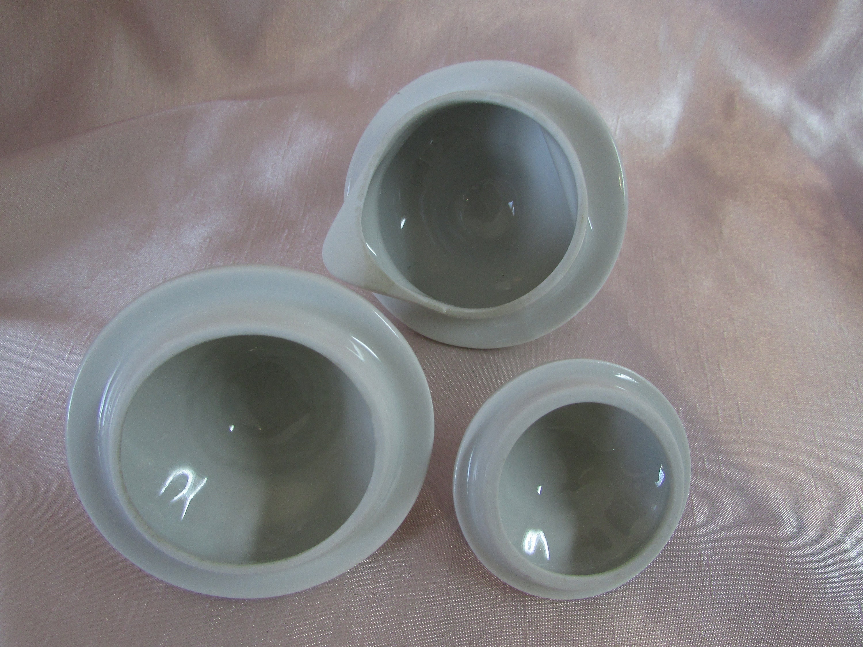 SET DE 3 BOITES TEA COFFEE SUGAR TRANSP