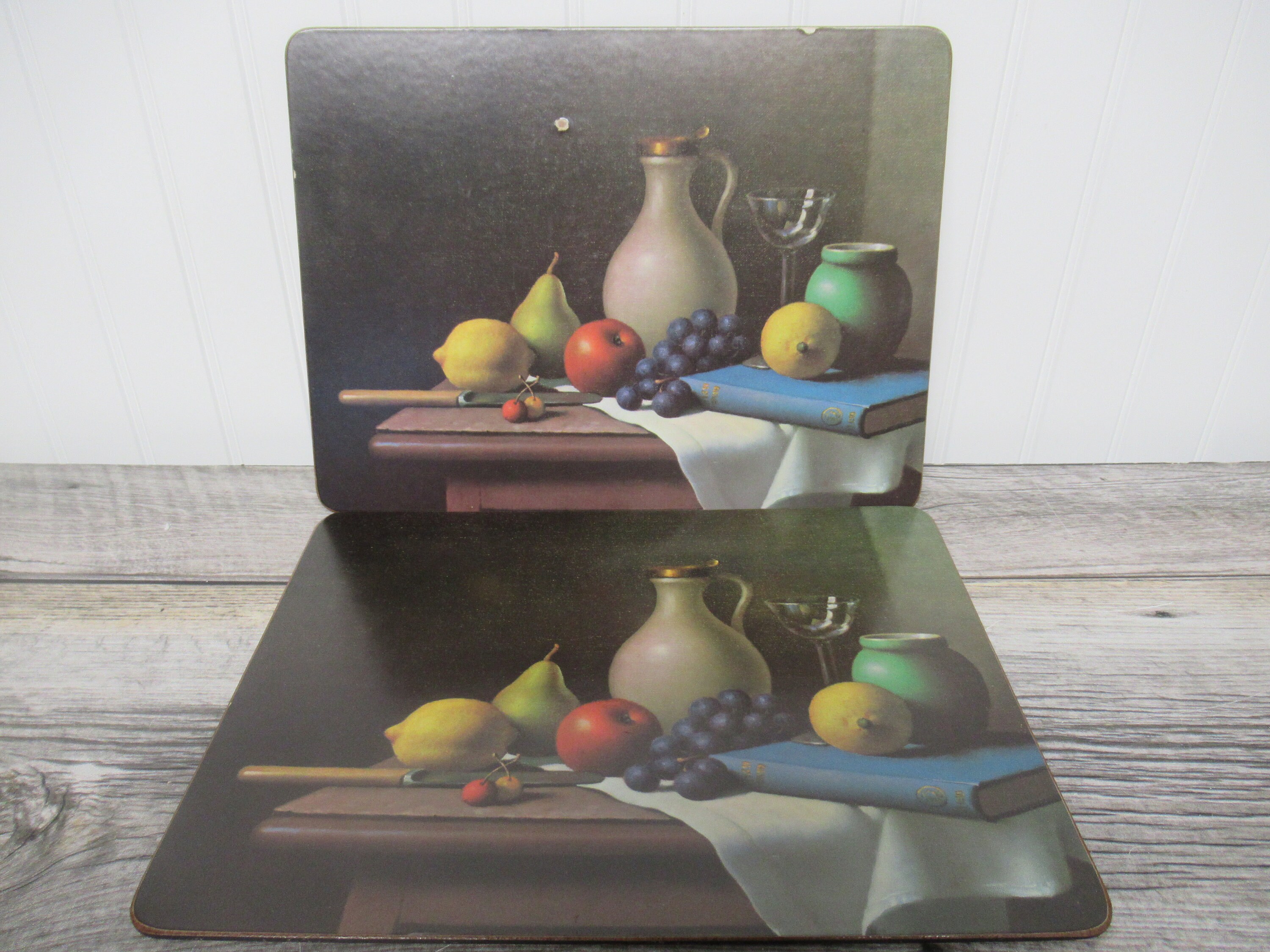 Pimpernel Placemats 8 VINTAGE Fruit Design Tablemat Etsy