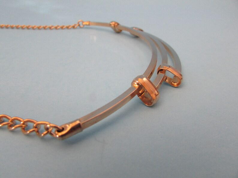 Retro Choker GoldPlated VTG Fashion Jewelry VINTAGE Gold Plated Choker