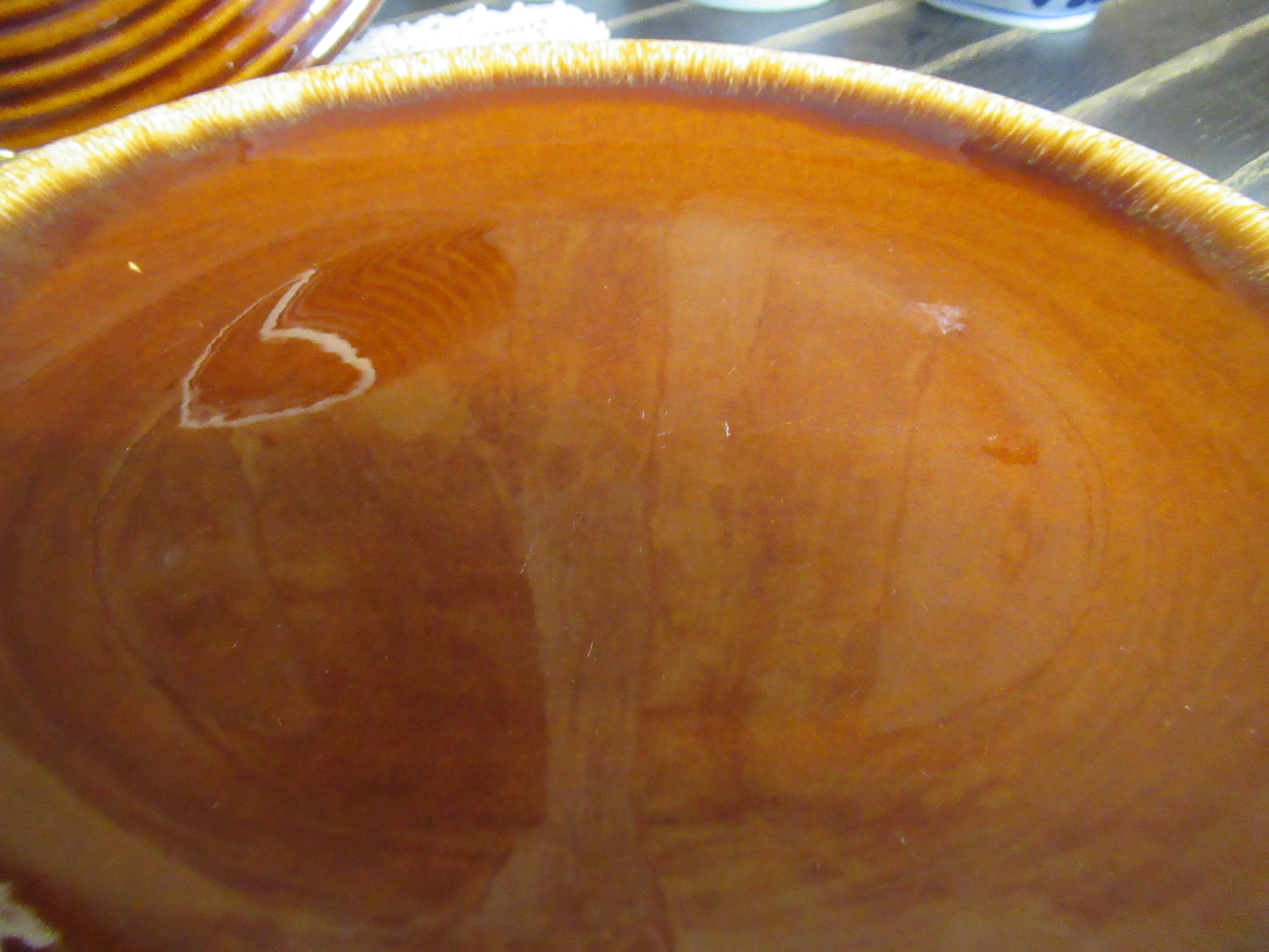 VINTAGE Hull Oven Proof Pottery Drip Glaze Dinner Plate Hull Etsy