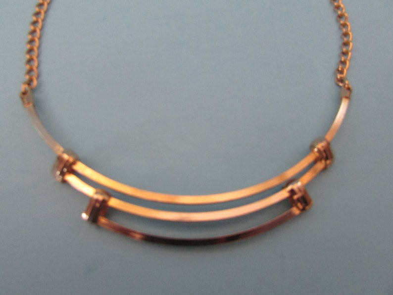 Retro Choker GoldPlated VTG Fashion Jewelry VINTAGE Gold Plated Choker