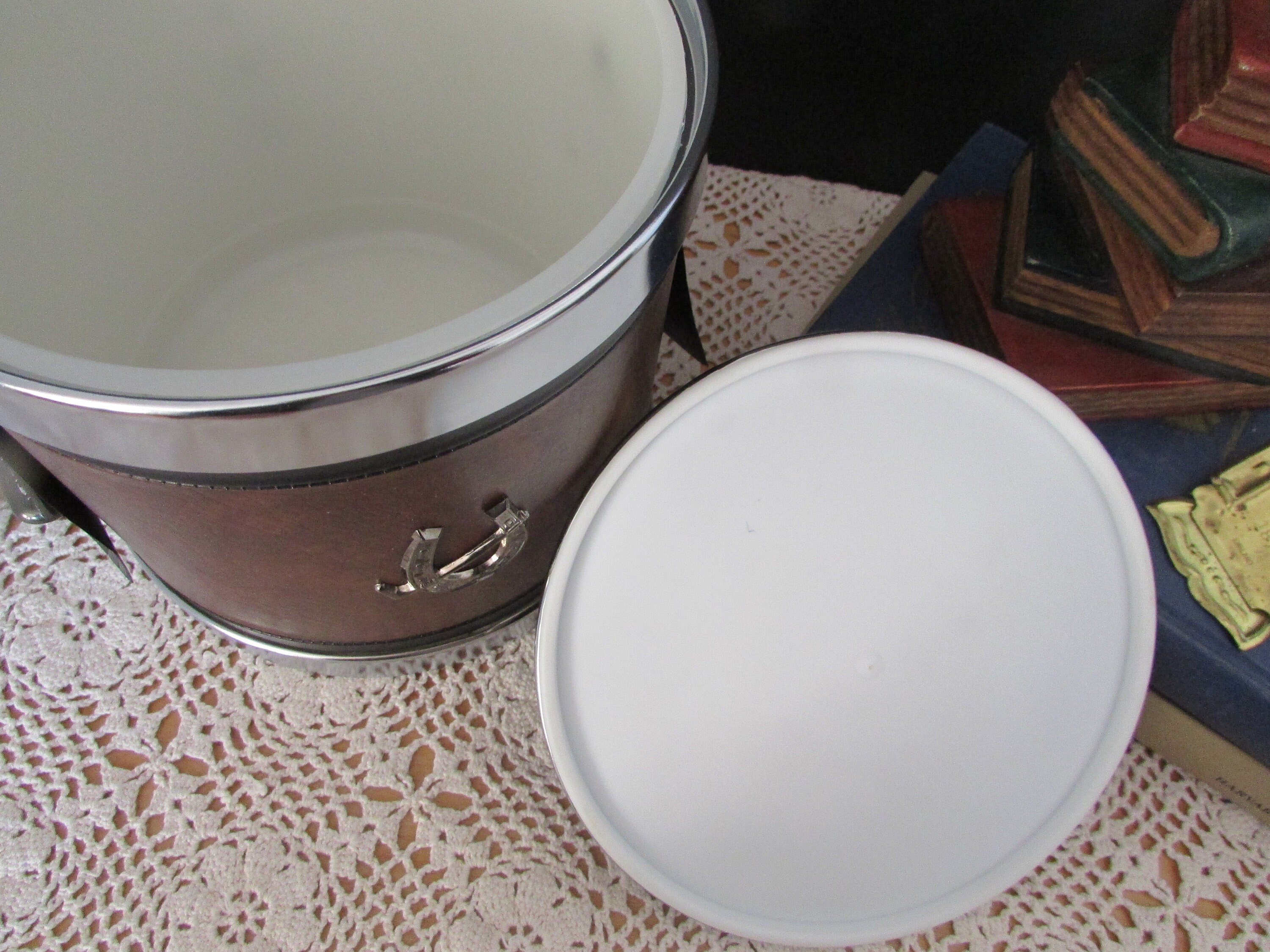 VINTAGE Ice Bucket Horse Design VTG Ice Cube Tray Made In Etsy