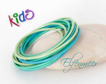 Kinderarmband Lederarmband / Magnetverschluss