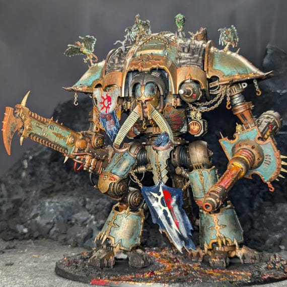 その他 Warhammer Chaos Knights Knight Abominant Warhammer 40000 Chaos Knights Knight Abominant