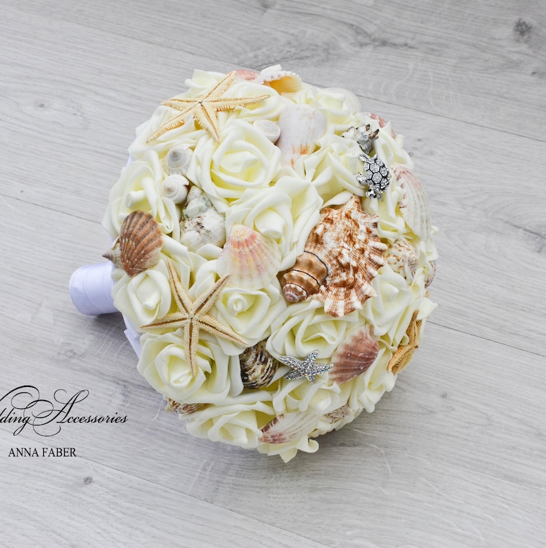 Seashell Bridal Bouquet