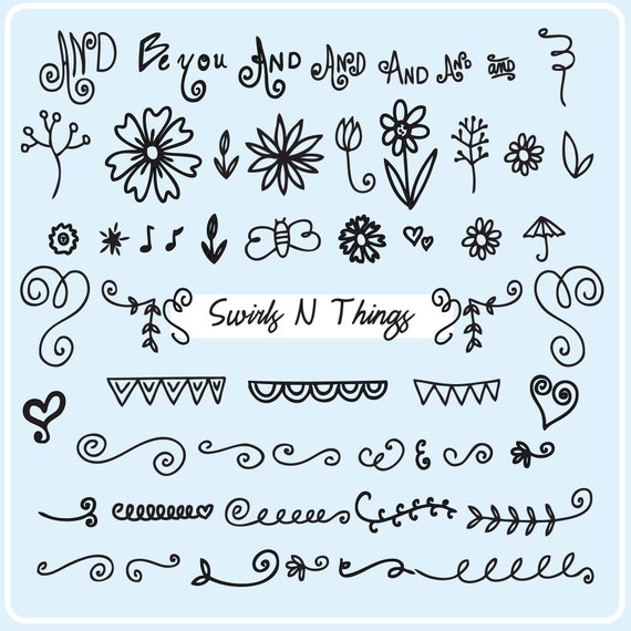 Download Swirls N Things Svg Design Elements Etsy