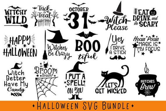 Download Halloween Svg Bundle Etsy PSD Mockup Templates