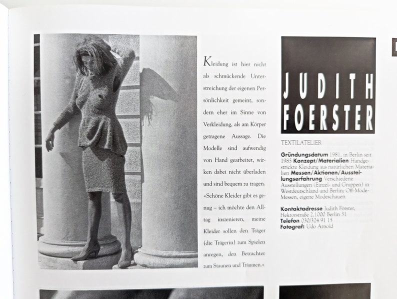 RADICAL CHIC Berlin Design und Fashion Movement in 89/90er. 80s Avantgarde in German Langugage image 7