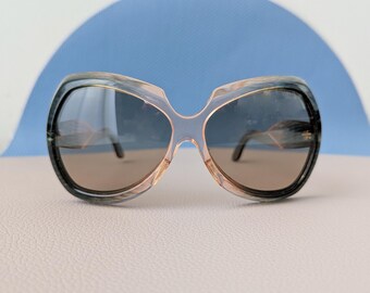 Vintage Jacques Fath Prescription Sunglasses 70s 1970s Brown  display picture 3