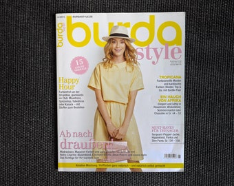 Burda Style 06/2015: Sommer – Tropische Muster, Pastellfarben, Abend, Teenager, Afrika, Colourblocking und bunte Prints