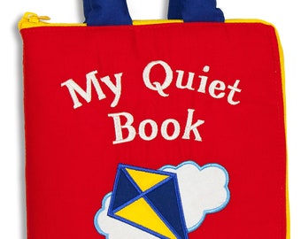 My Quiet Book Interactive Cloth Classic Busy Activity Book for Toddlers Preschoolers Early Education for Travel & Home by My Growing Season