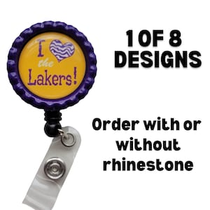 Aminco NBA Los Angeles Lakers Dynamic Lanyard Keychain Badge Holder –  Sportzzone
