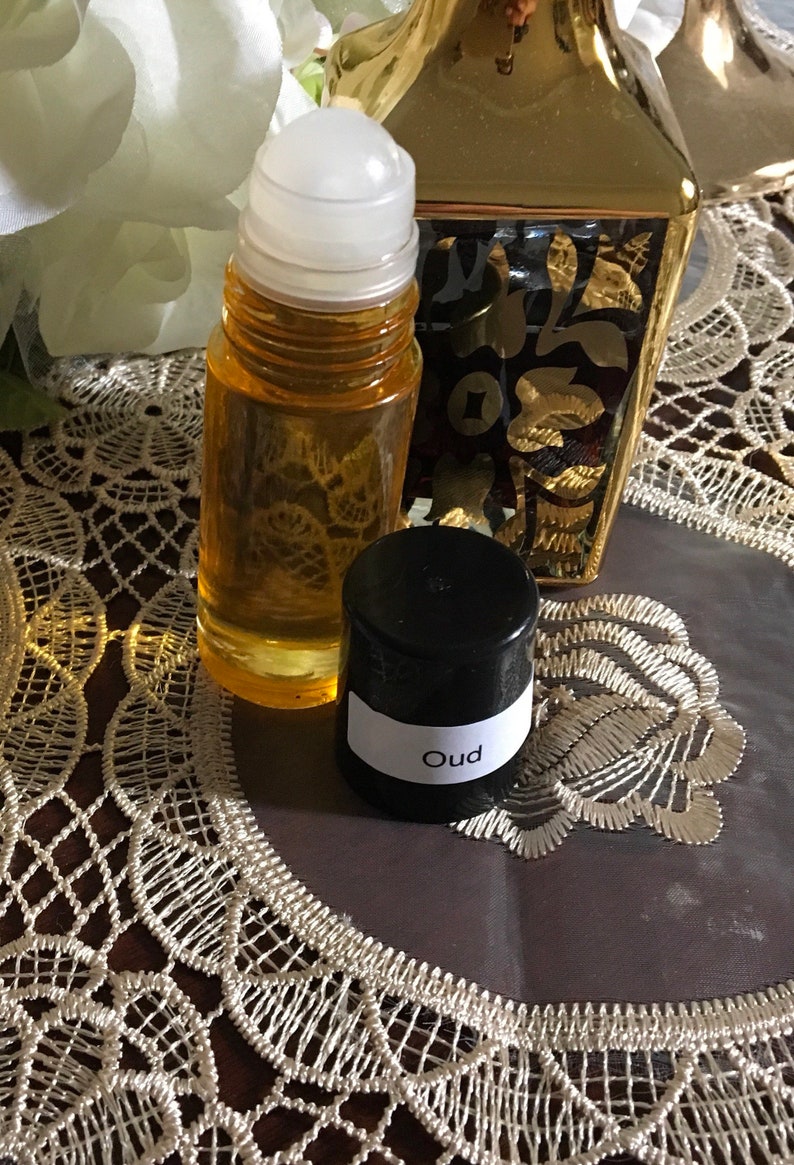 Original Moroccan Oud Unisex Perfume/ Body Oil RollOn Glass Etsy