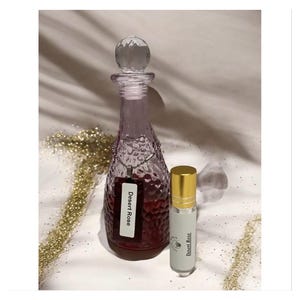 Desert Rose Perfume/ Alcohol Free/ Roll- On Bottle