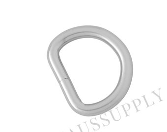 1 x D-Ring SDR 40 Kunststoff/Metall D-Ring Ringe Ringe D-Ringe Halbrund-Ring 