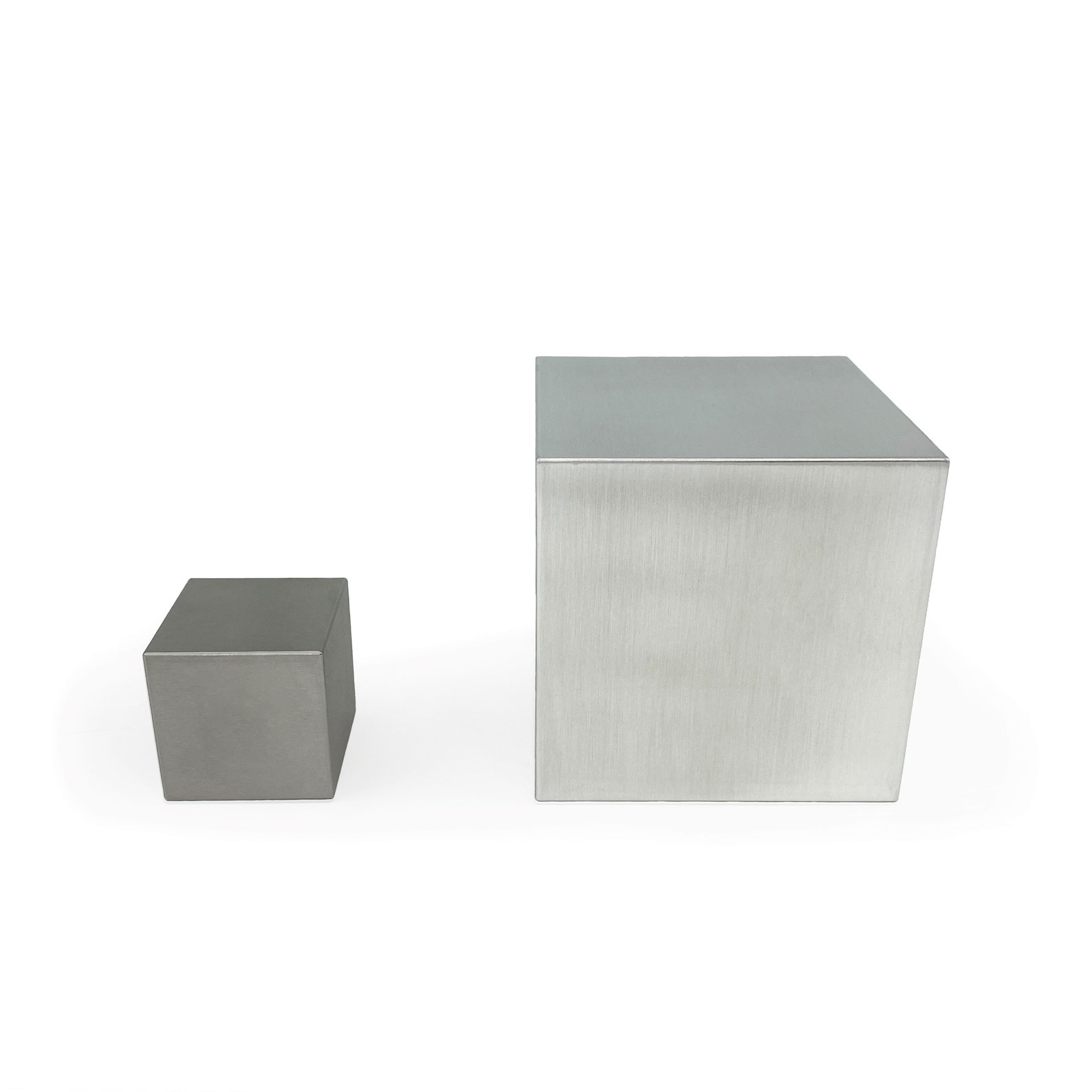 Tungsten and Magnesium Cube Set Etsy