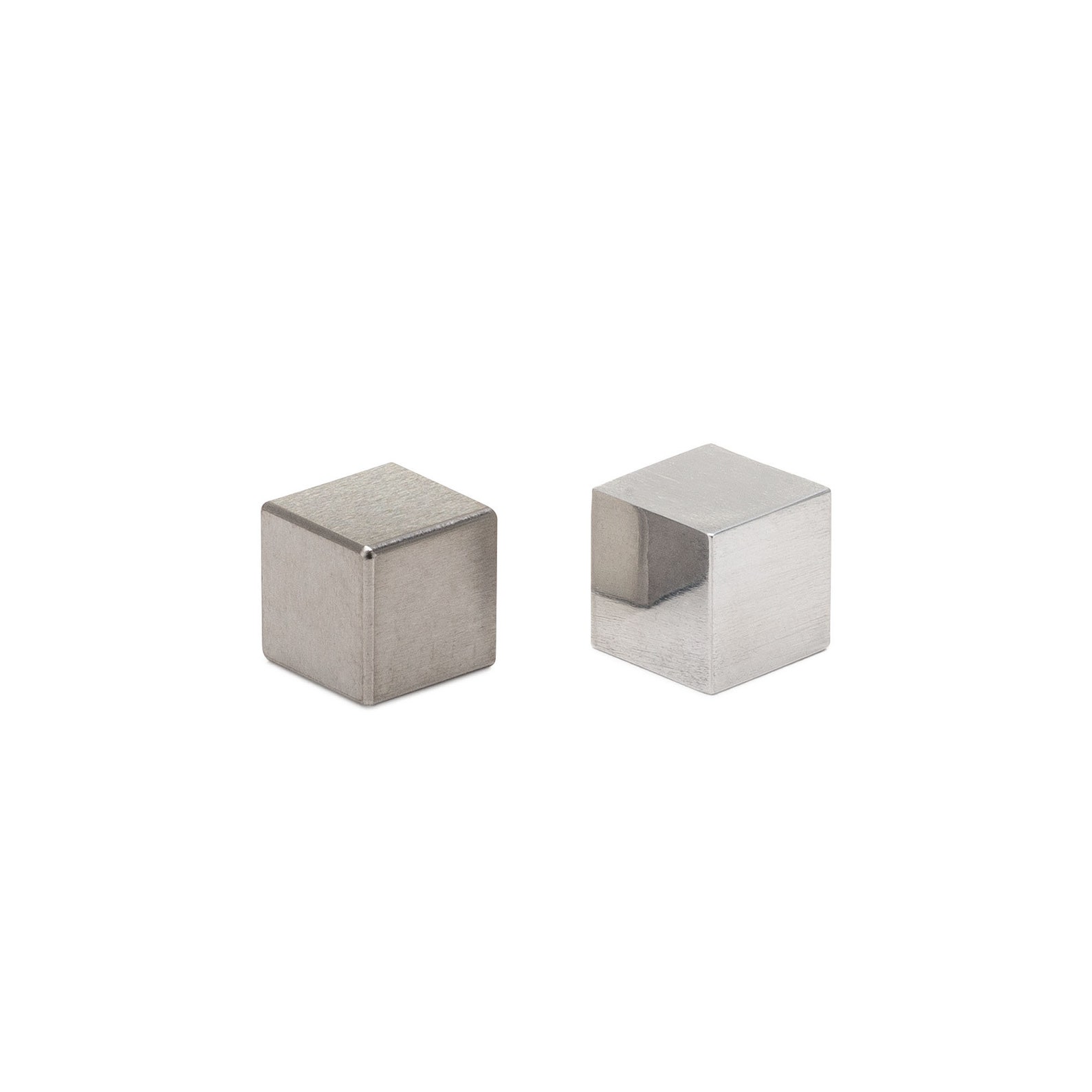Aluminum and Tungsten Cube 1 Centimeter Etsy