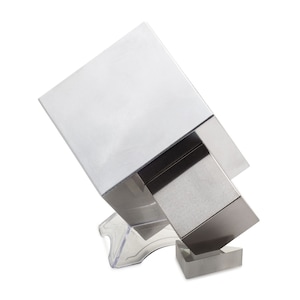 One Kilo Set - 1.5&quot; Tungsten & 2.83&quot; Aluminum Cubes | Same Weight, Different Sizes!  Defy Your Senses