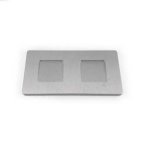 Premium 2-Cube Display Base for 1.00&quot; & 1.50&quot; Cube (Double Sided)
