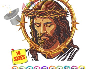 Jesus Christ Embroidery Design-Easter Embroidery-Machine Embroidery Patterns
