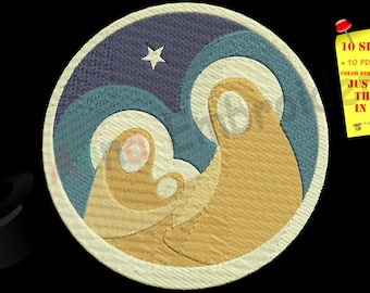 Nativity Design-The Birth of Jesus Embroidery -Christmas-PES