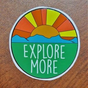 Explore More Sticker