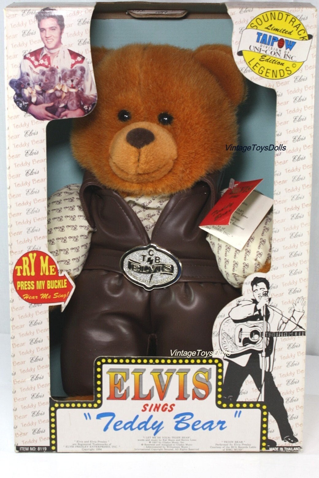 Elvis teddy bear online toy