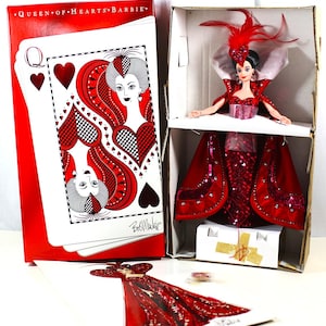 Vintage 1994 Mattel Bob Mackie &quot;Queen of Hearts&quot; Barbie Doll NRFB