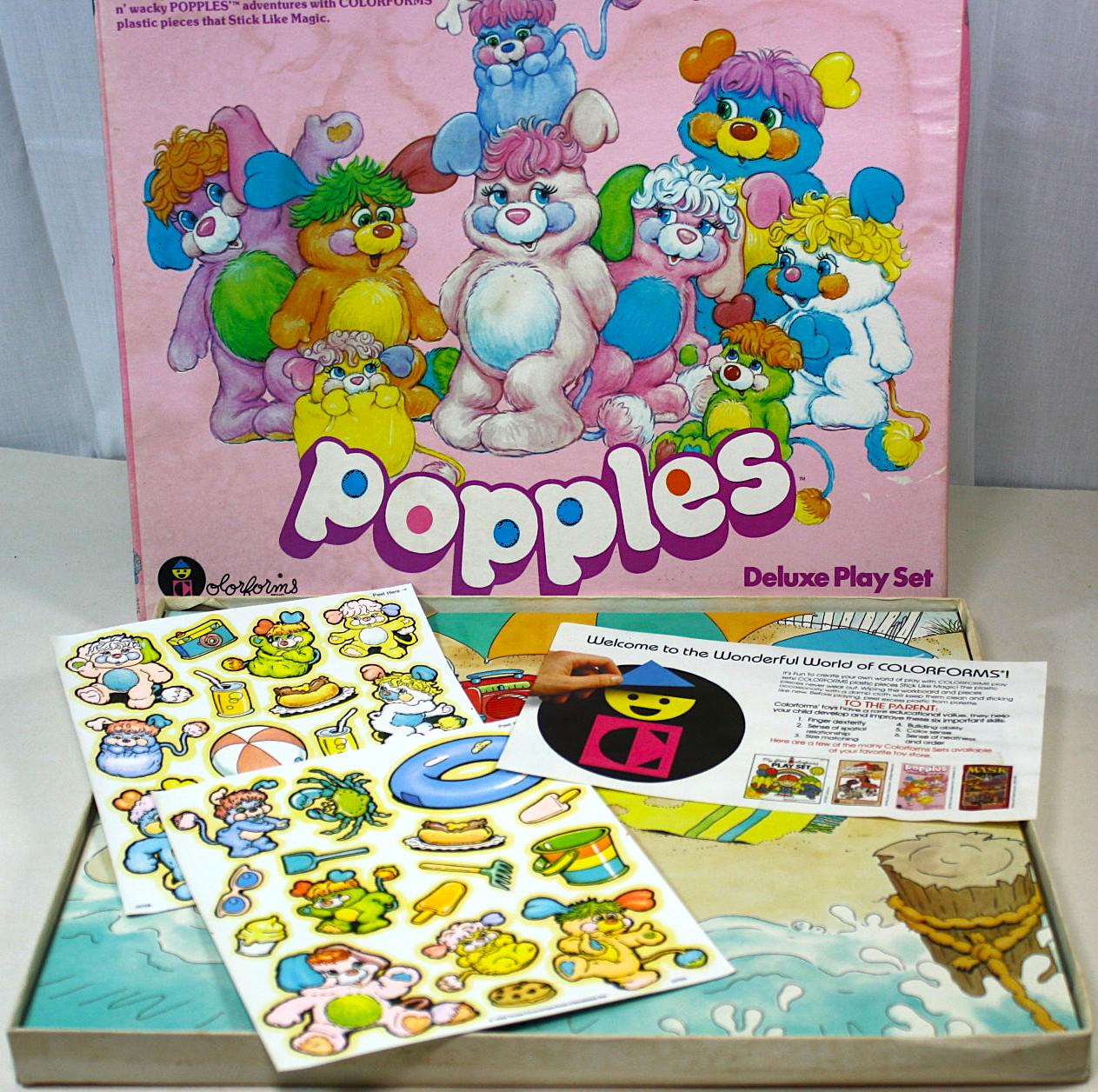 ヴィンテージ　ポップルズ/1986s Vintage 1986 Colorforms 