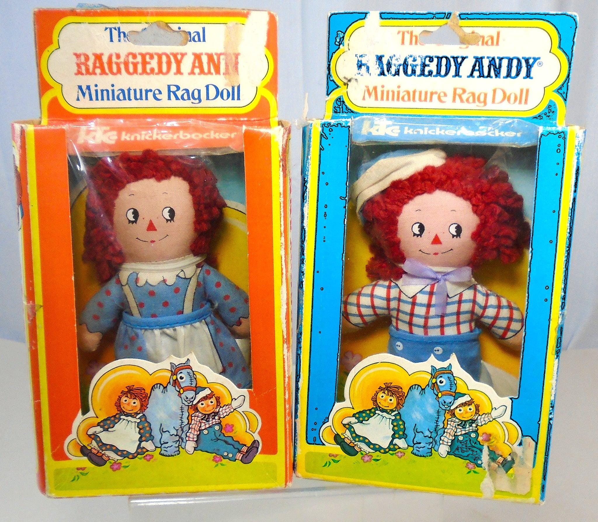 Knickerbocker Raggedy Ann and Andy - Etsy