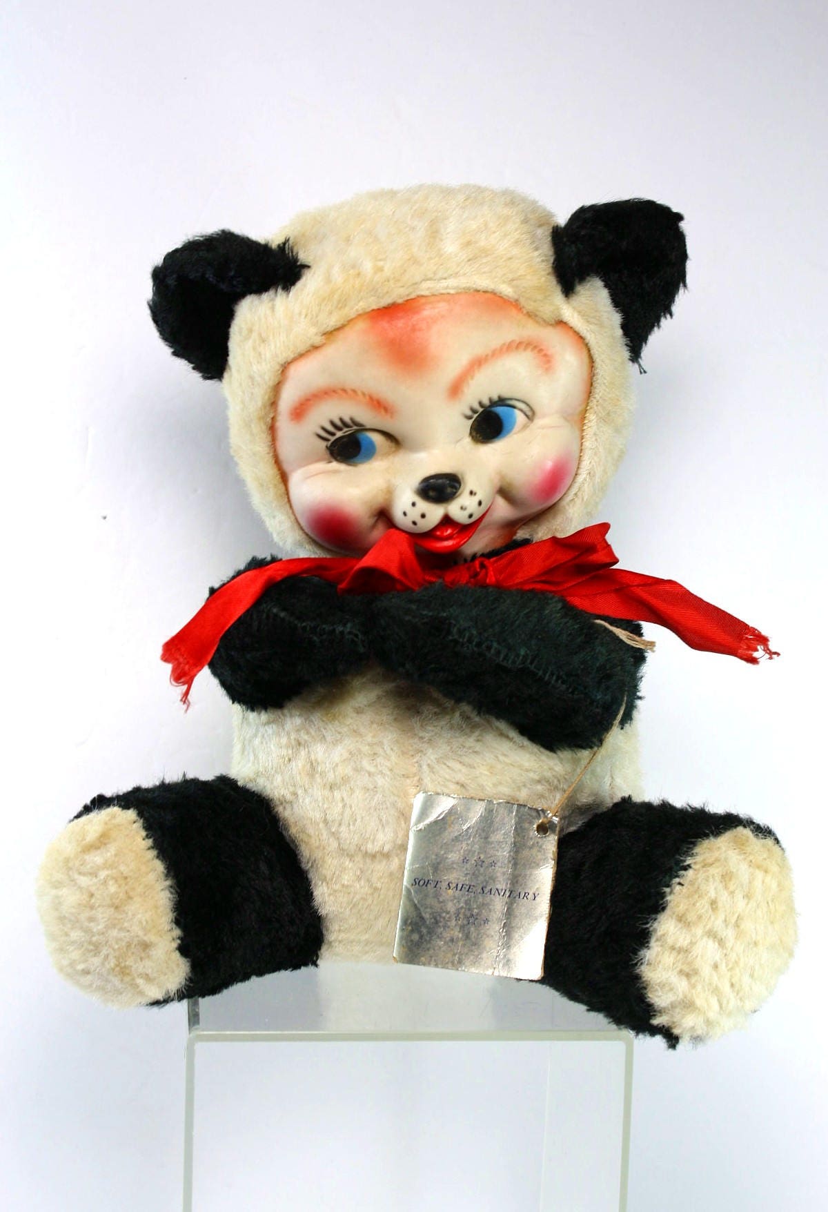 1960 panda teddy bear