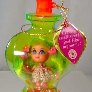 Vintage 1968 Liddle Kiddles "Apple Blossom"  Kiddle Kologne Doll With Original Tag