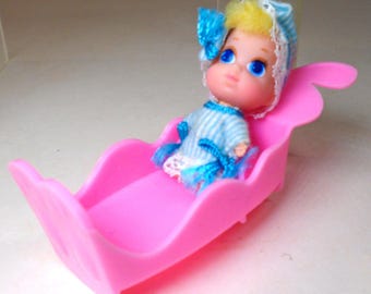 その他 7473.Liddle Kiddles Kabin Liddle Kiddles Kabin - Dollhouse Miniature - 1:12 Scale - 1960s