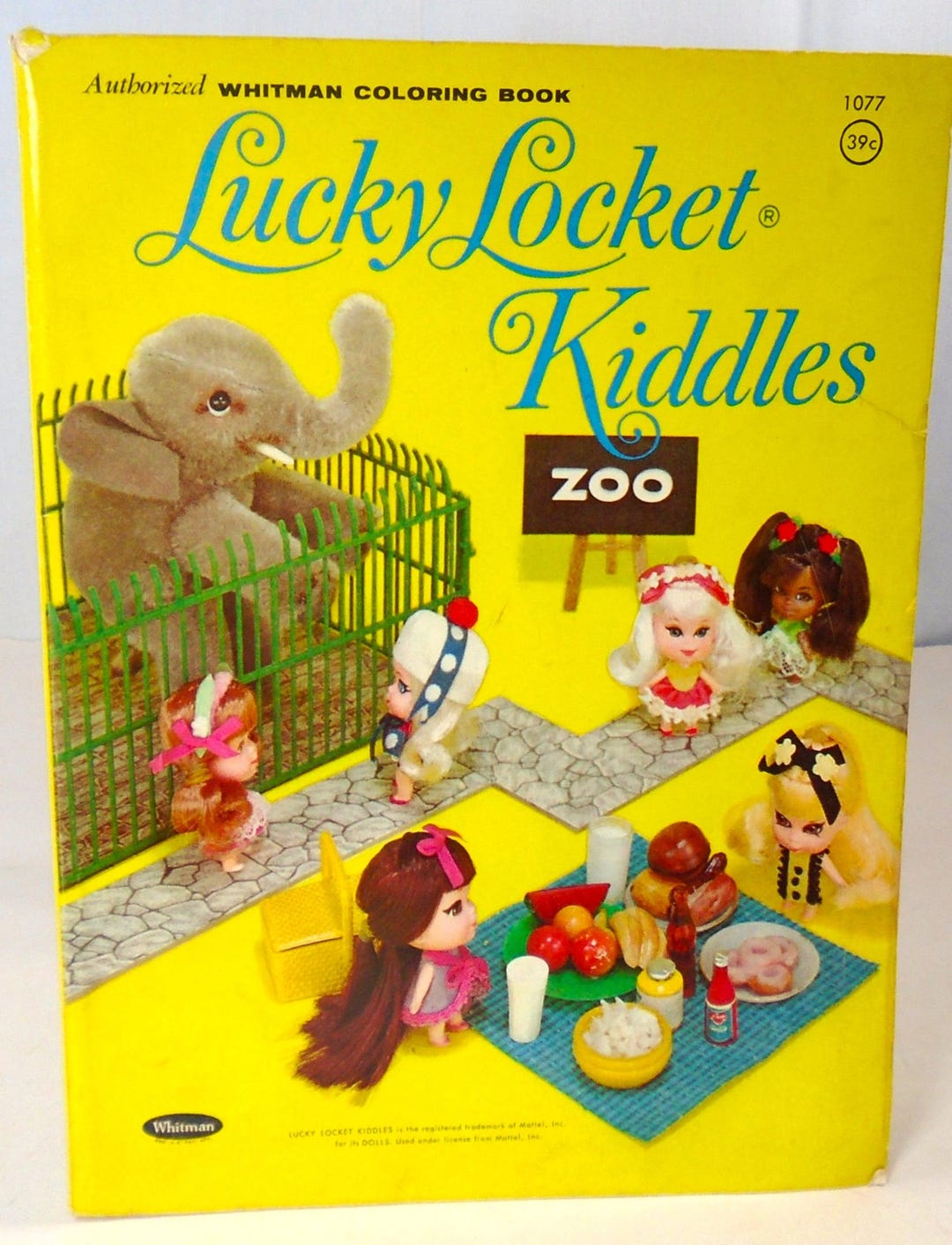 Locket Kiddles Vintage 1960's Whitman