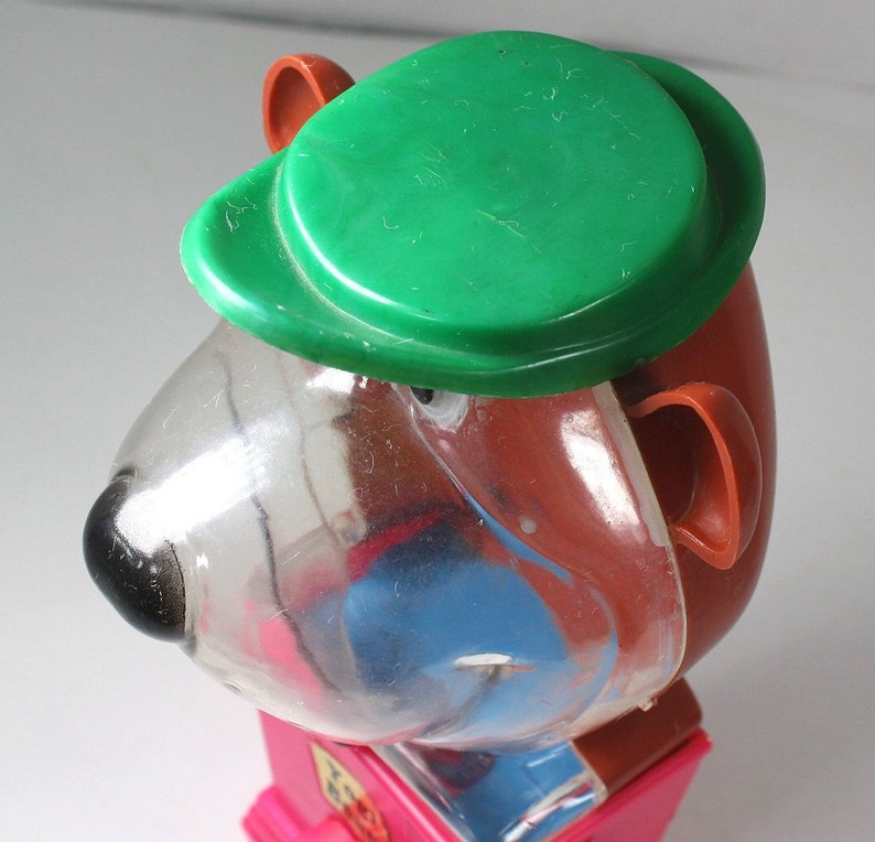 Vintage 1970's yogi Bear Toy Bank & Gumball Etsy